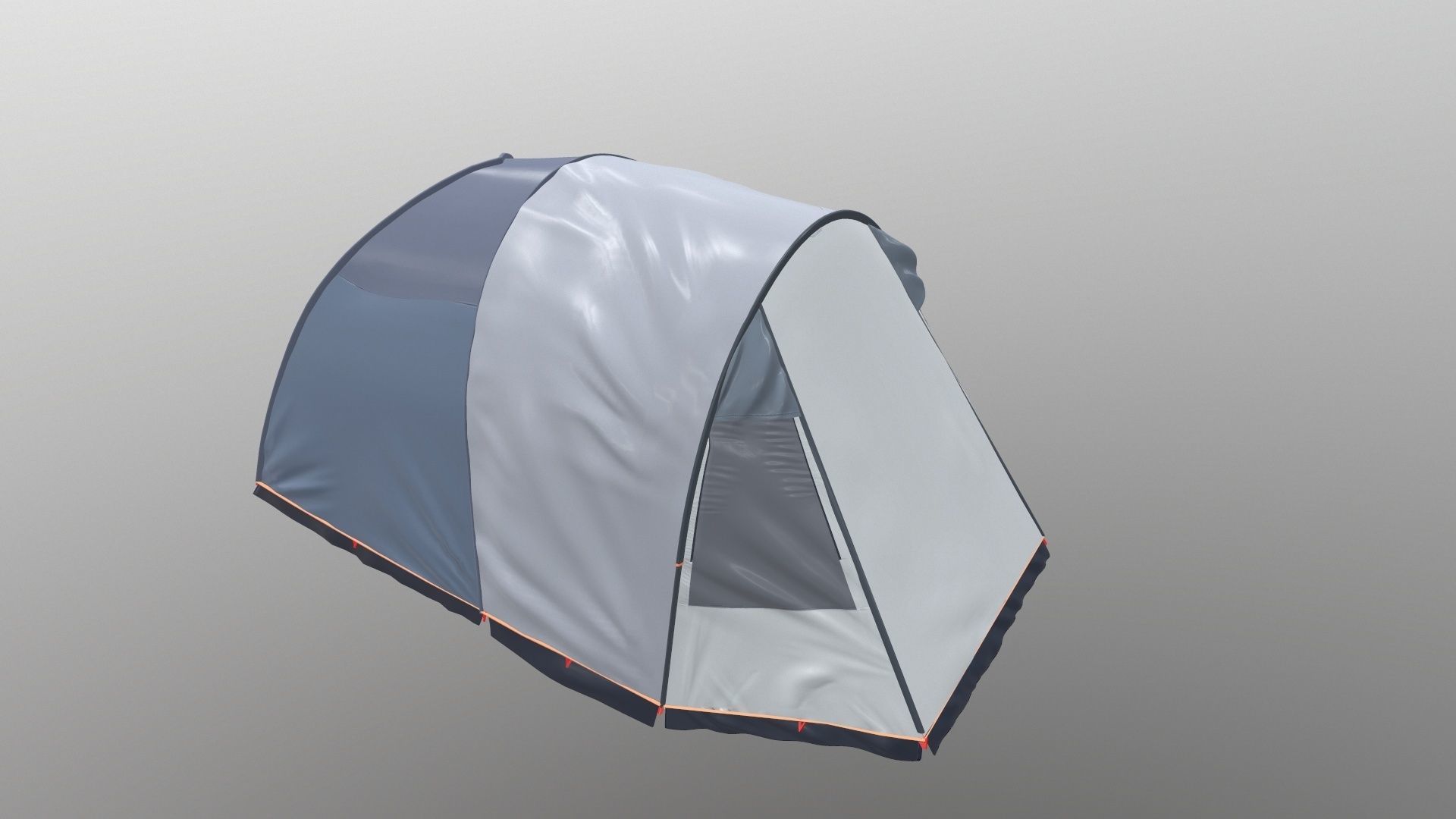 Black Out Air Tent Camping 3D model_13