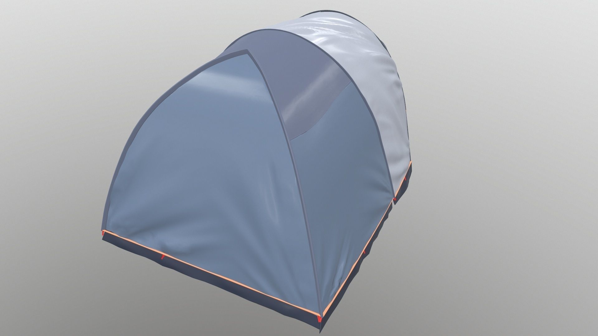 Black Out Air Tent Camping 3D model_4