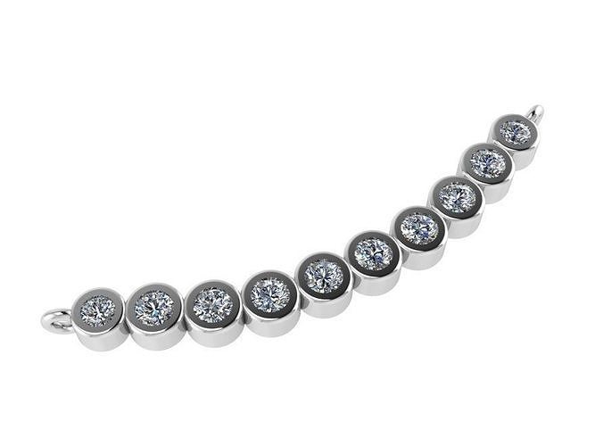 Round Row Pendant 0921 3D print model