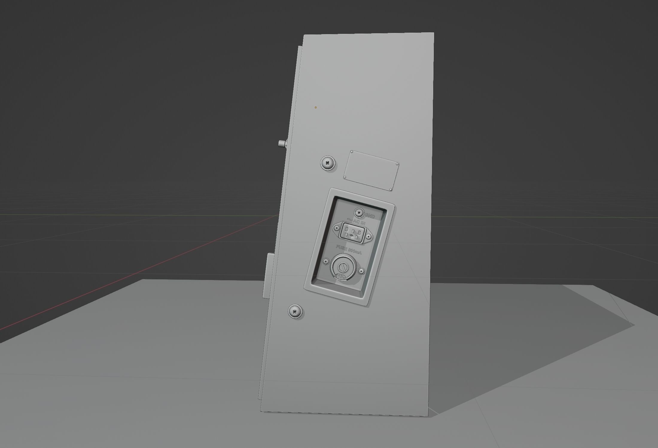 Stereo tape deck Sony TC 377 3D model_9