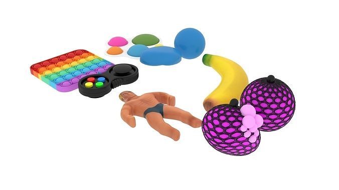 Antistress Games Collection 3D model
