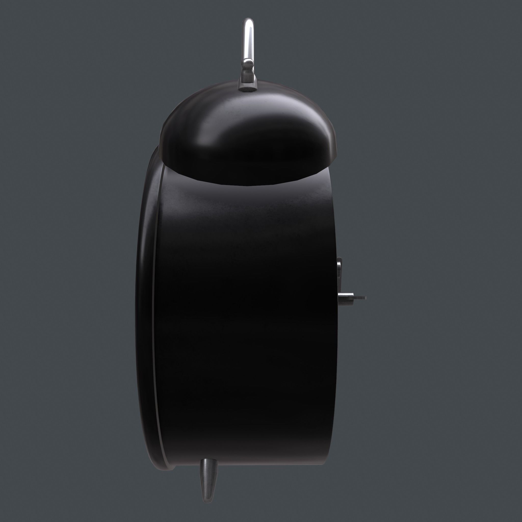 Mechanical alarm clock 3D model_8