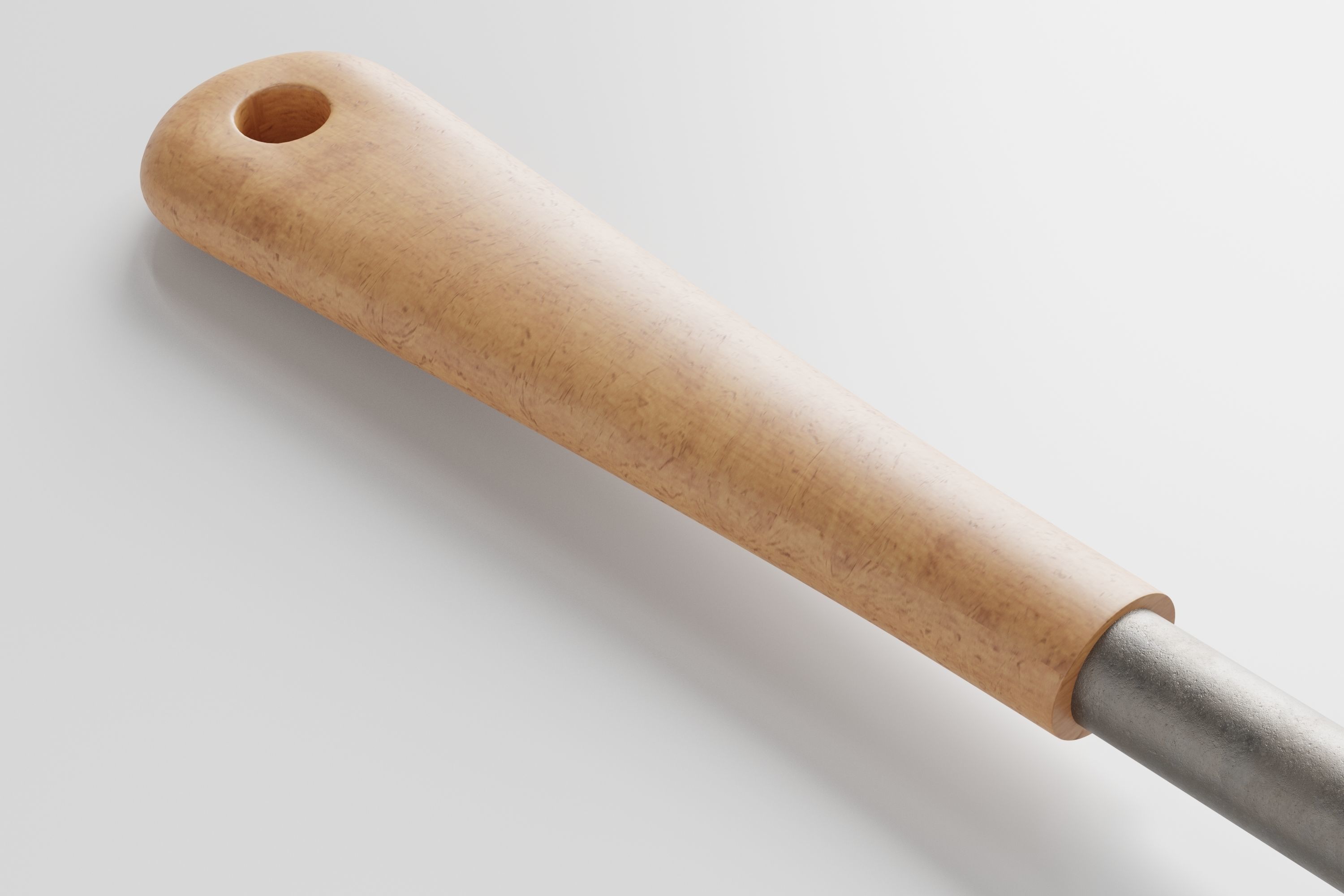 Hammer Low-poly 3D model_4