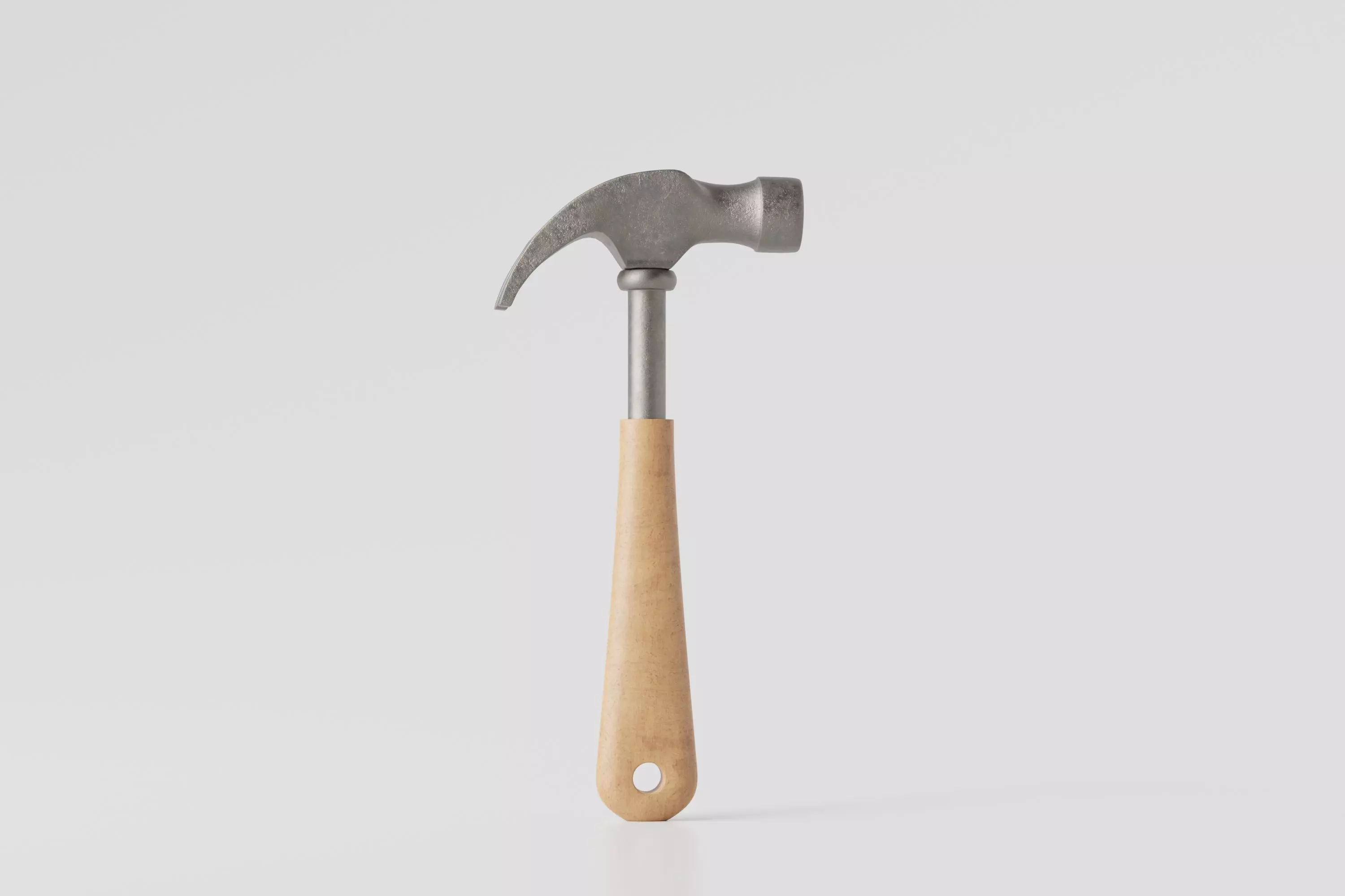 Hammer Low-poly 3D model_0