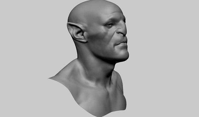Creature Head M 3D model