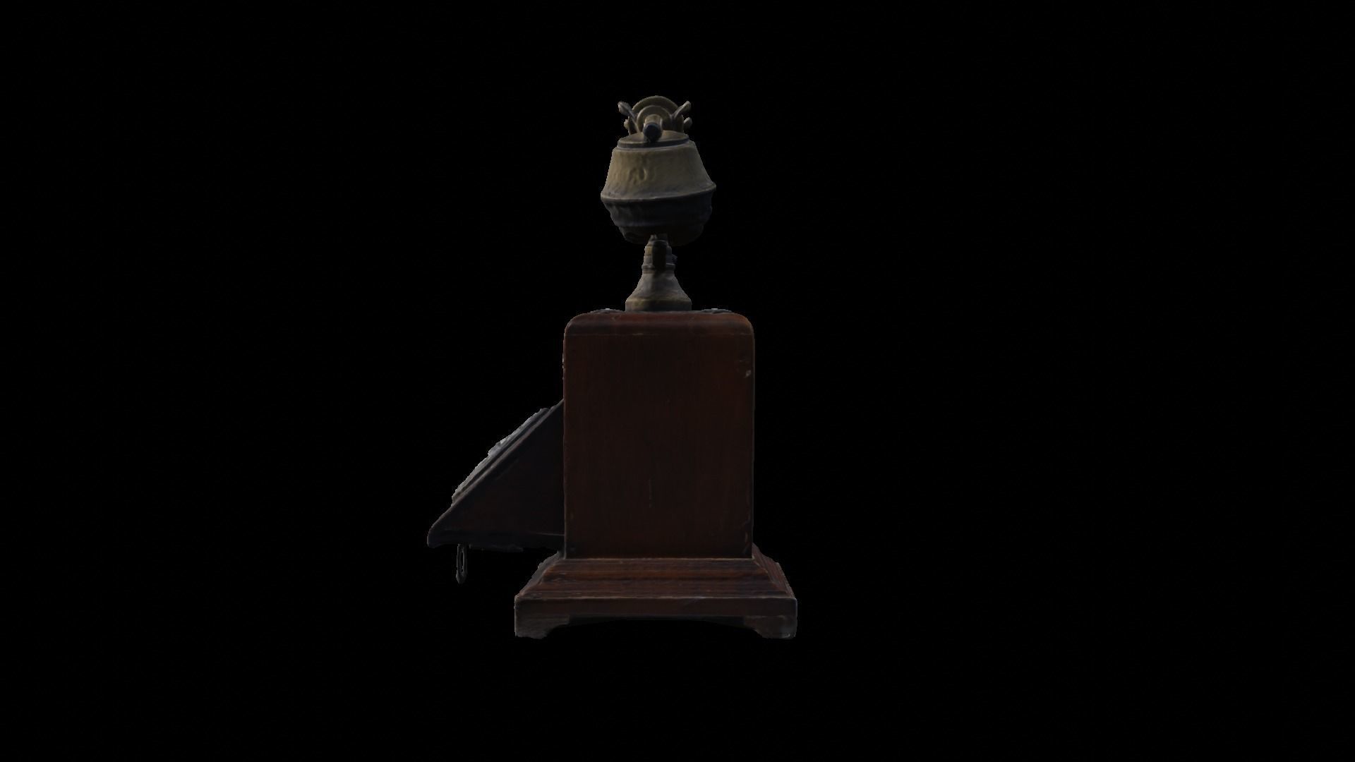 Vintage Phone 3D model_3