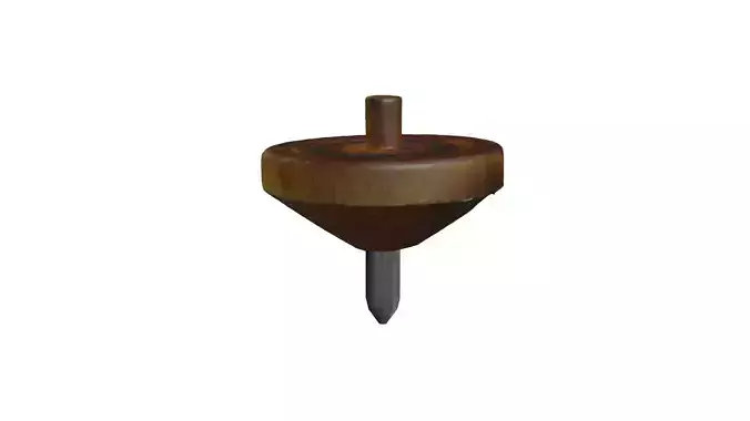 Old Toy Spinning Top