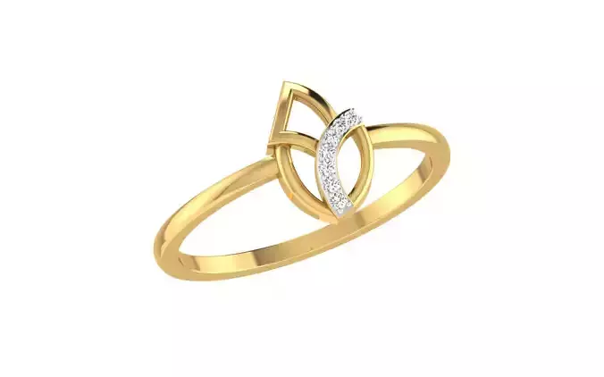 Solitaire Women Engagement Band Ring