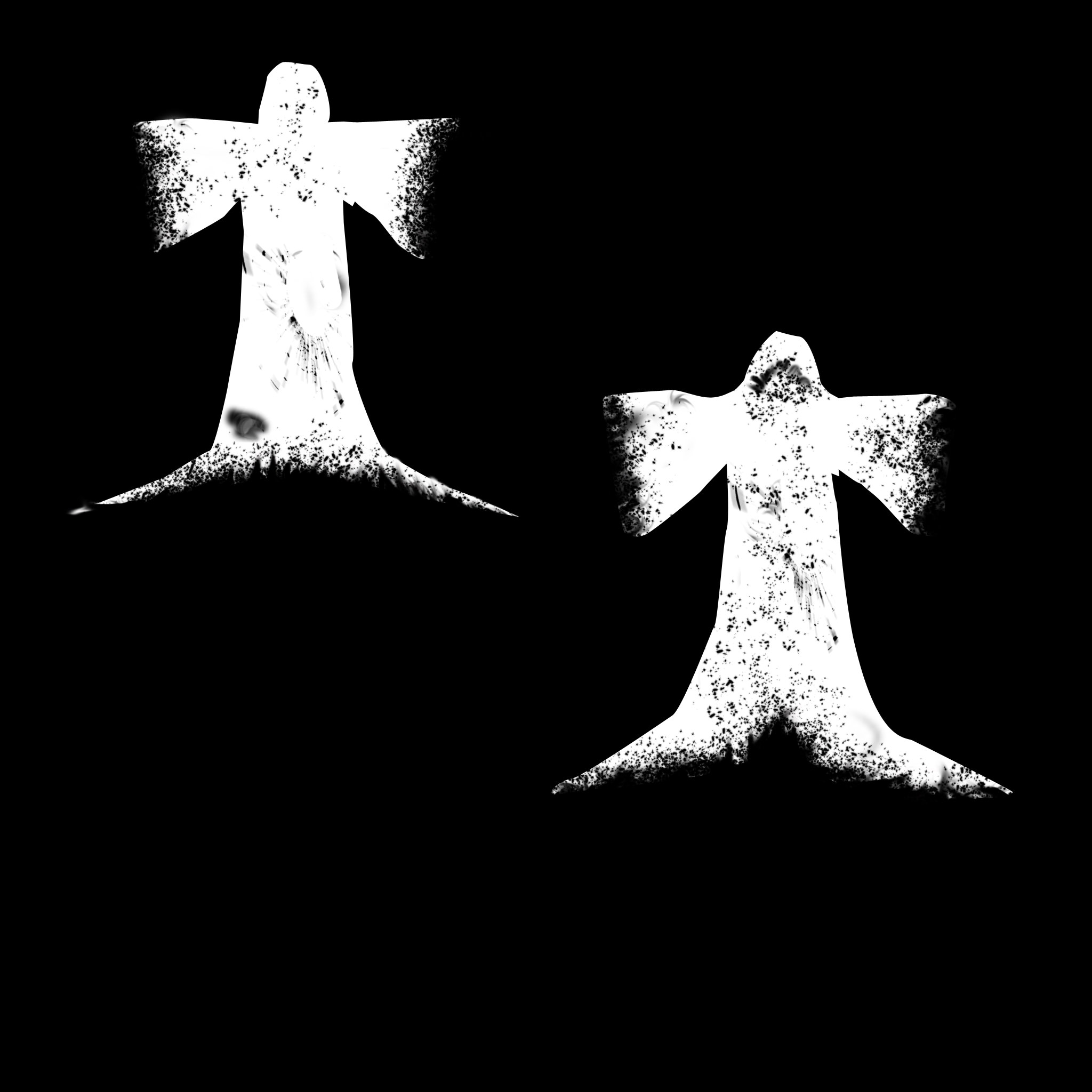 death angel GRIM Low-poly 3D model_1