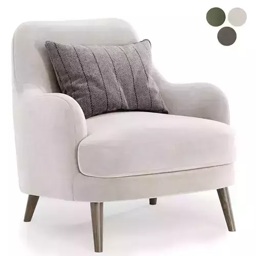 sophie arm chair 3D model