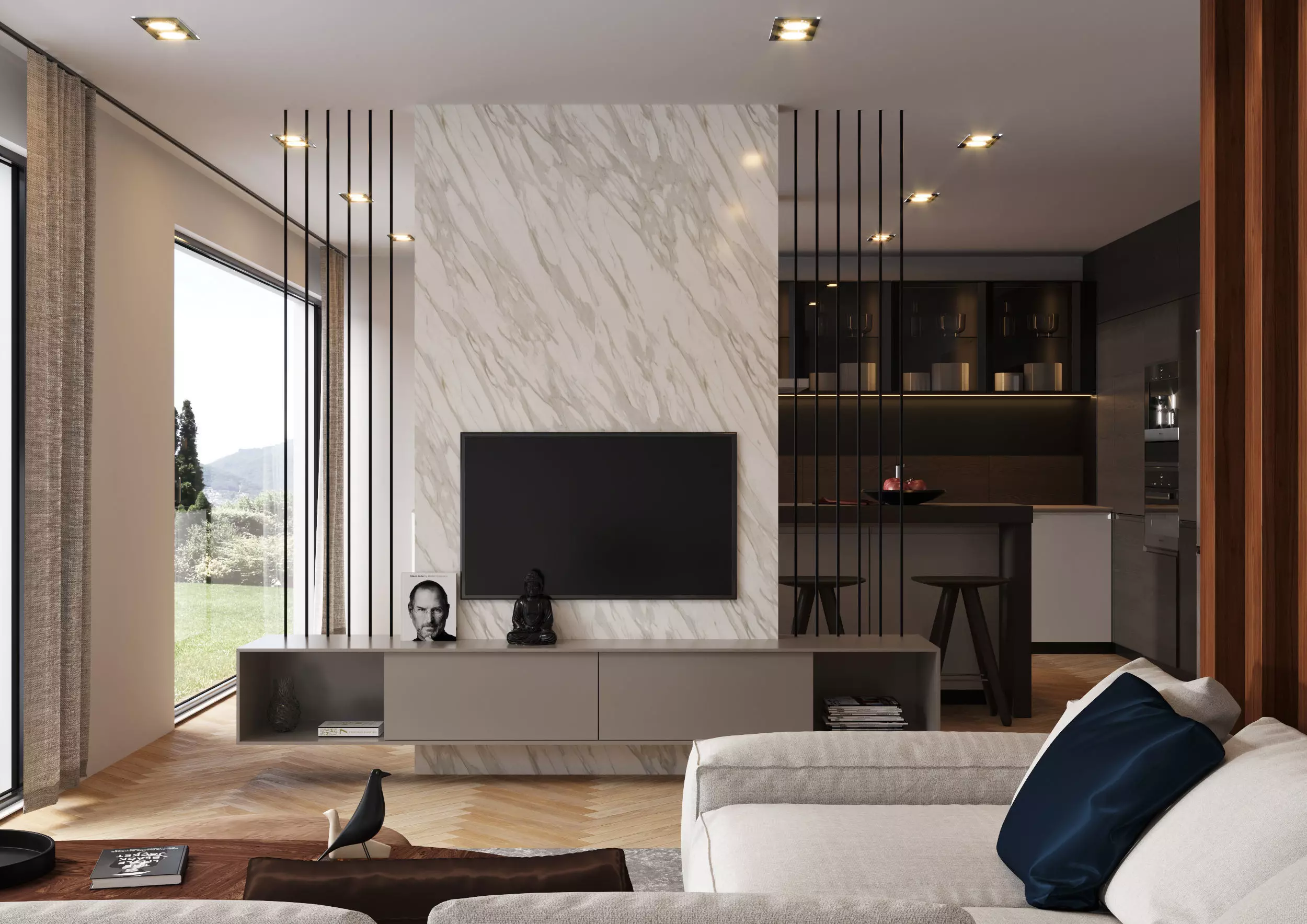 Apartment Interior Scene 04 3D Model 3D model