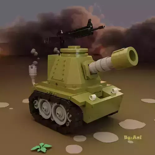 Mini Tank 3D model