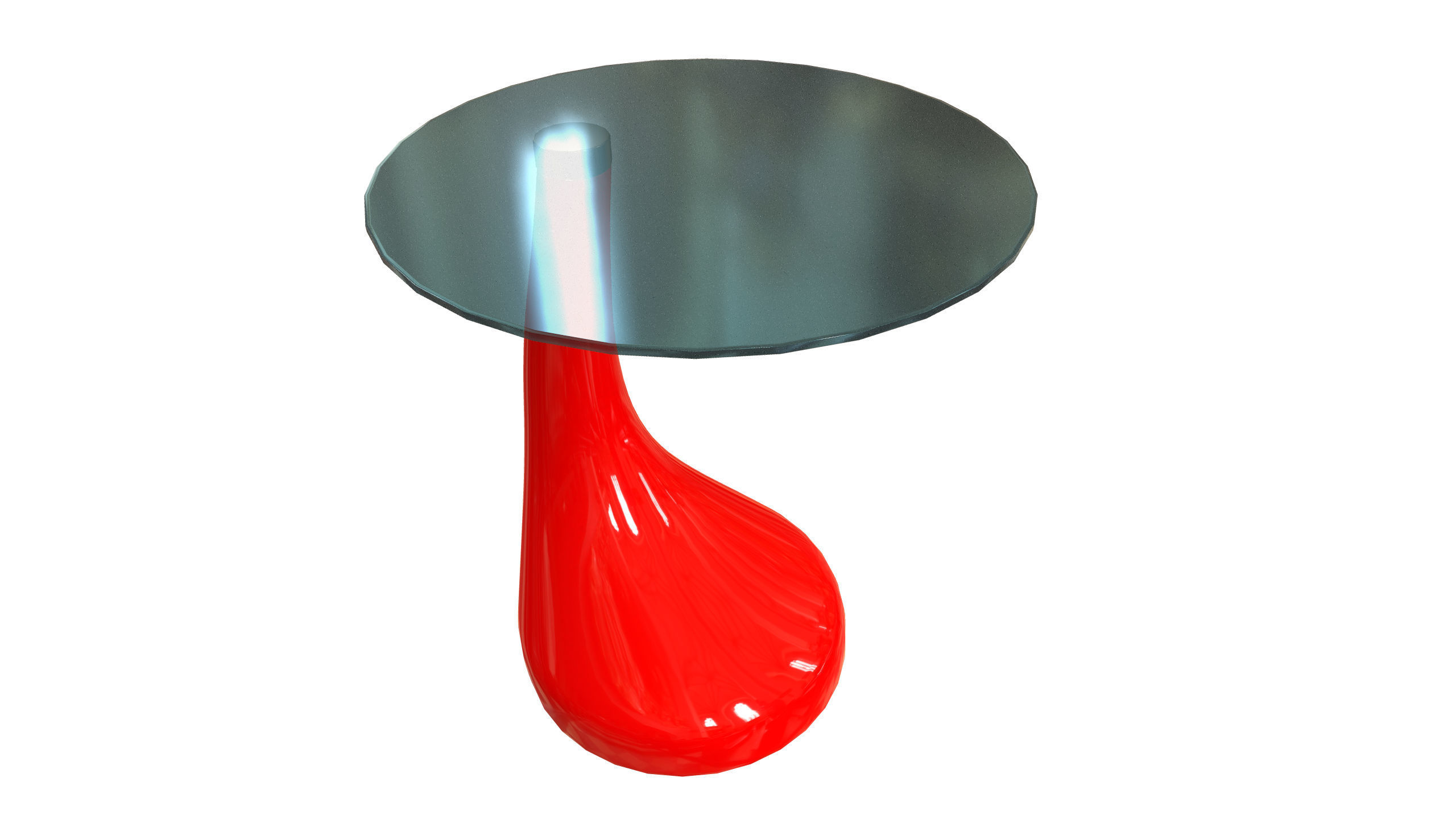 Cornering Table 3D Model VR Low-poly 3D model_2