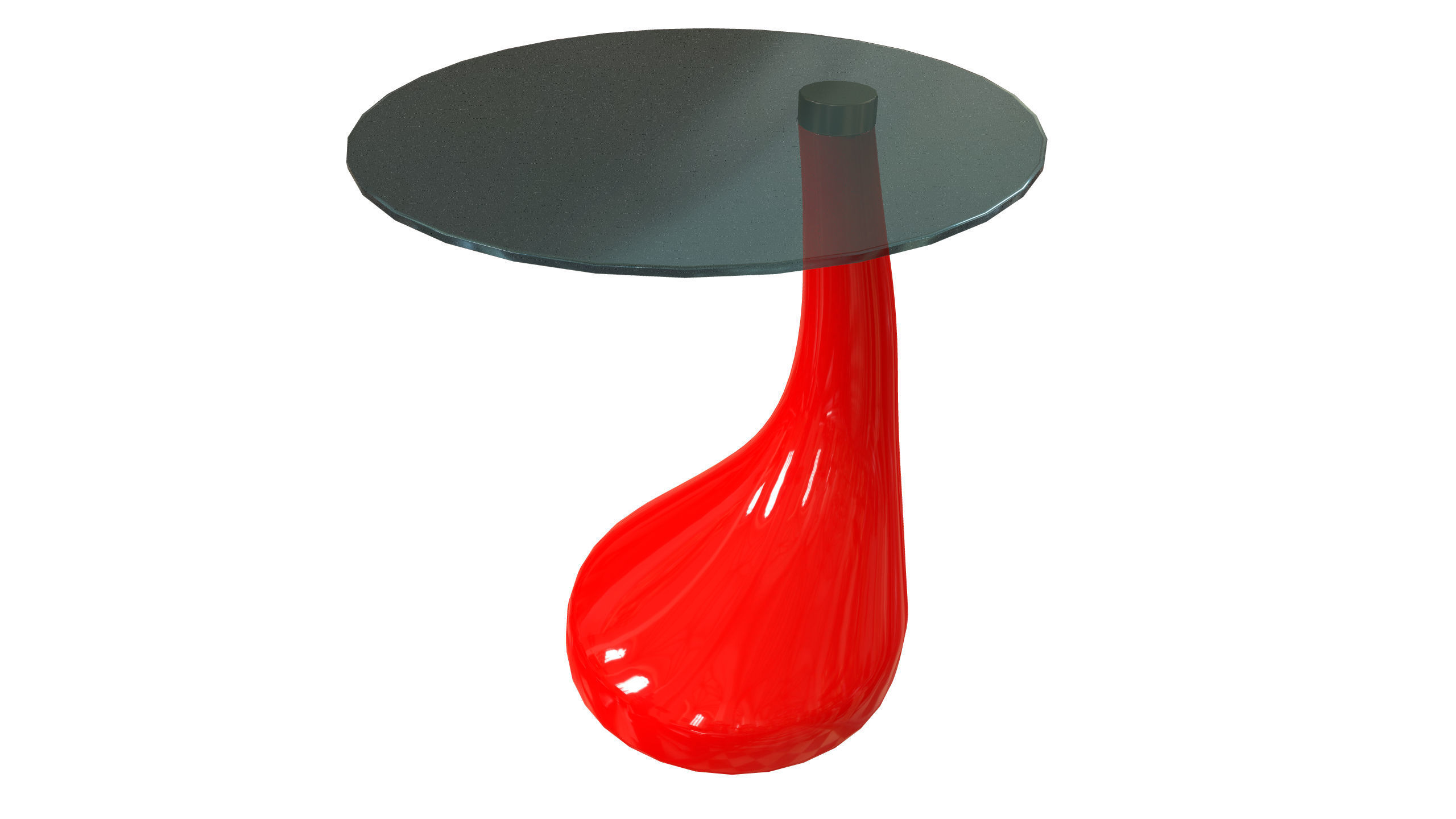 Cornering Table 3D Model VR Low-poly 3D model_3