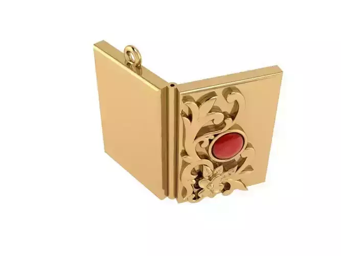 Book Pendant 606