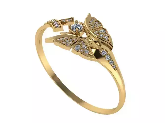 Butterfly Diamond Bracelet 613