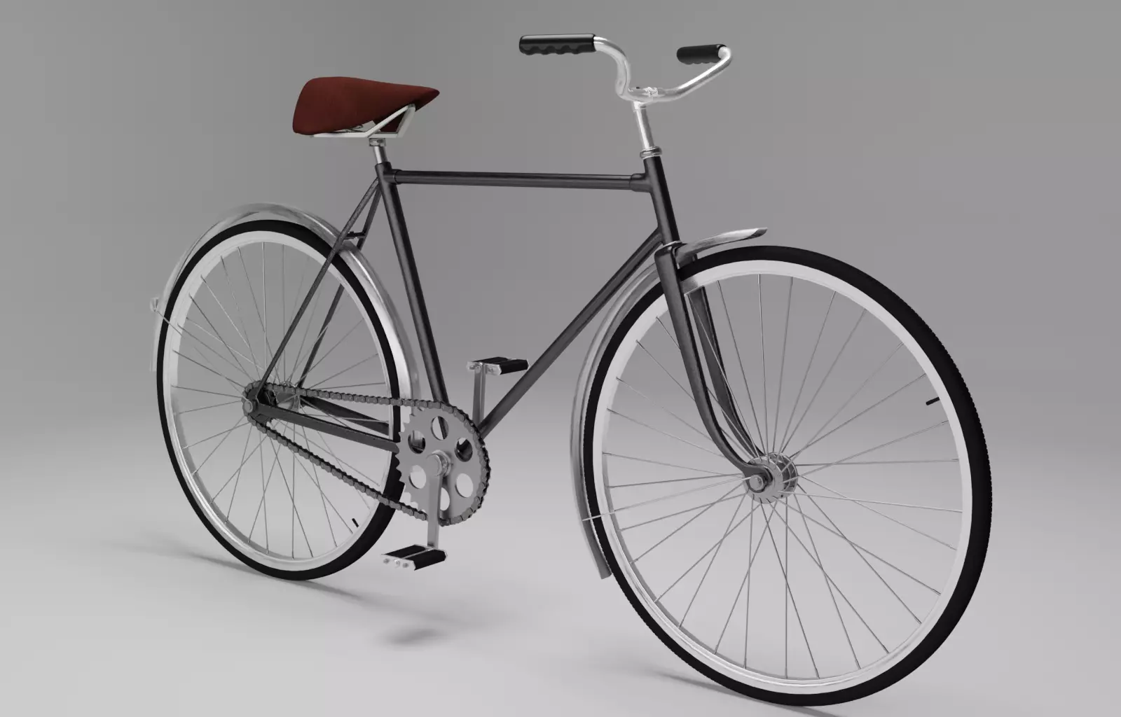 Bicycle Free 3D model_0
