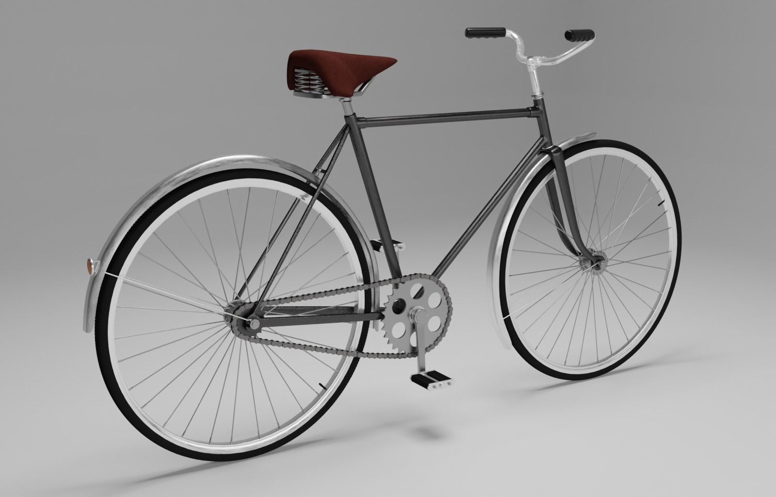 Bicycle Free 3D model_1
