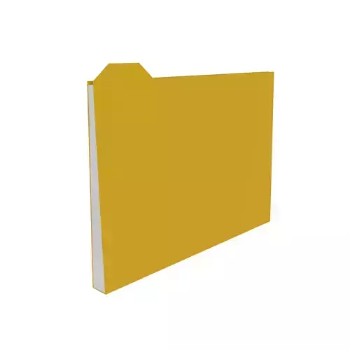 Low-Poly Office Folder