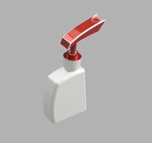 Hand Sanitizer Bottle 3D model