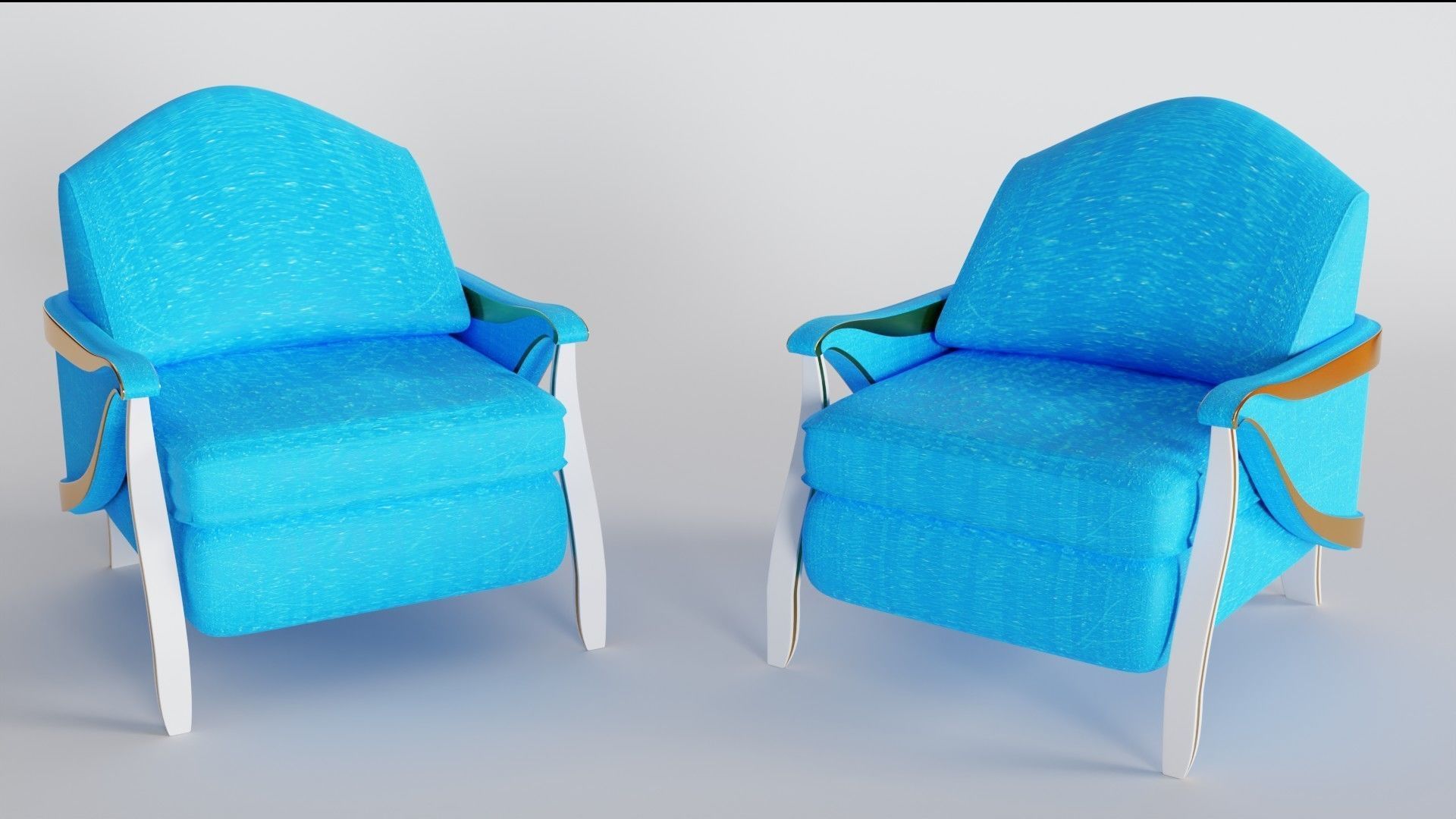 Low poly 3d sofa for game assets or for furniture needs 3D model_1