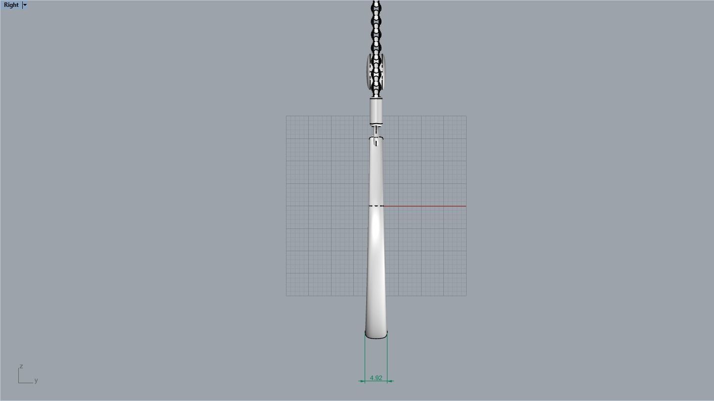 Simple Bracelet 621 3D print model_7