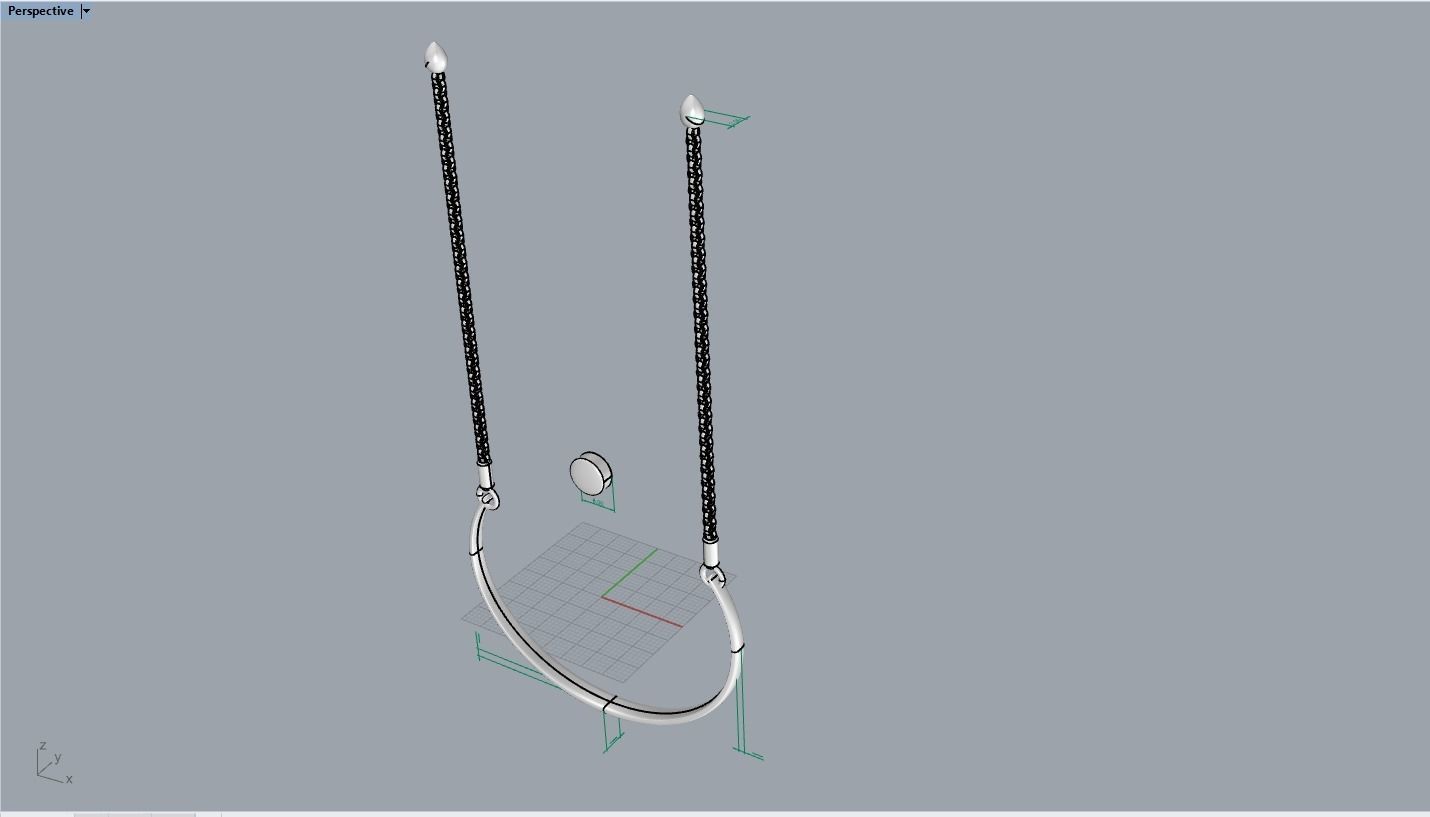 Simple Bracelet 621 3D print model_8