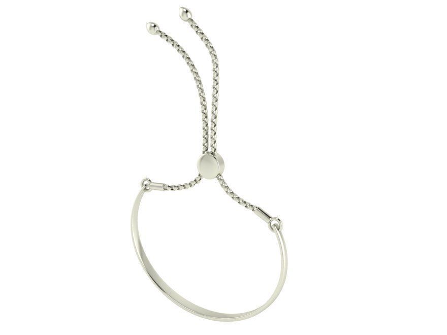 Simple Bracelet 621 3D print model_3