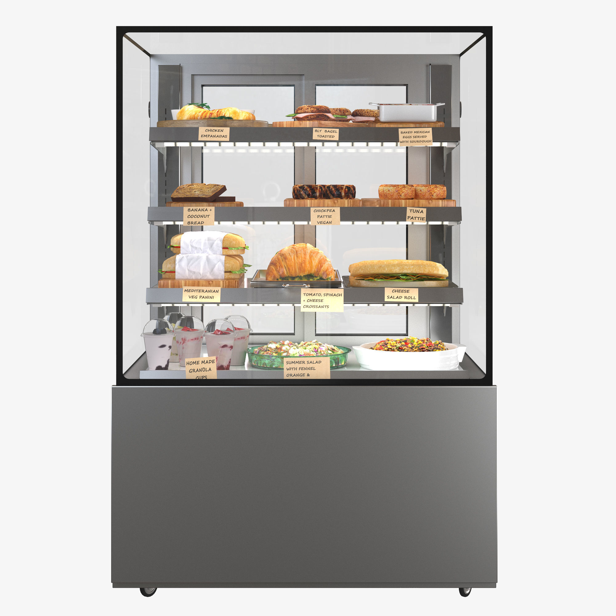 Ambient Food Display 900mm 3D model_1