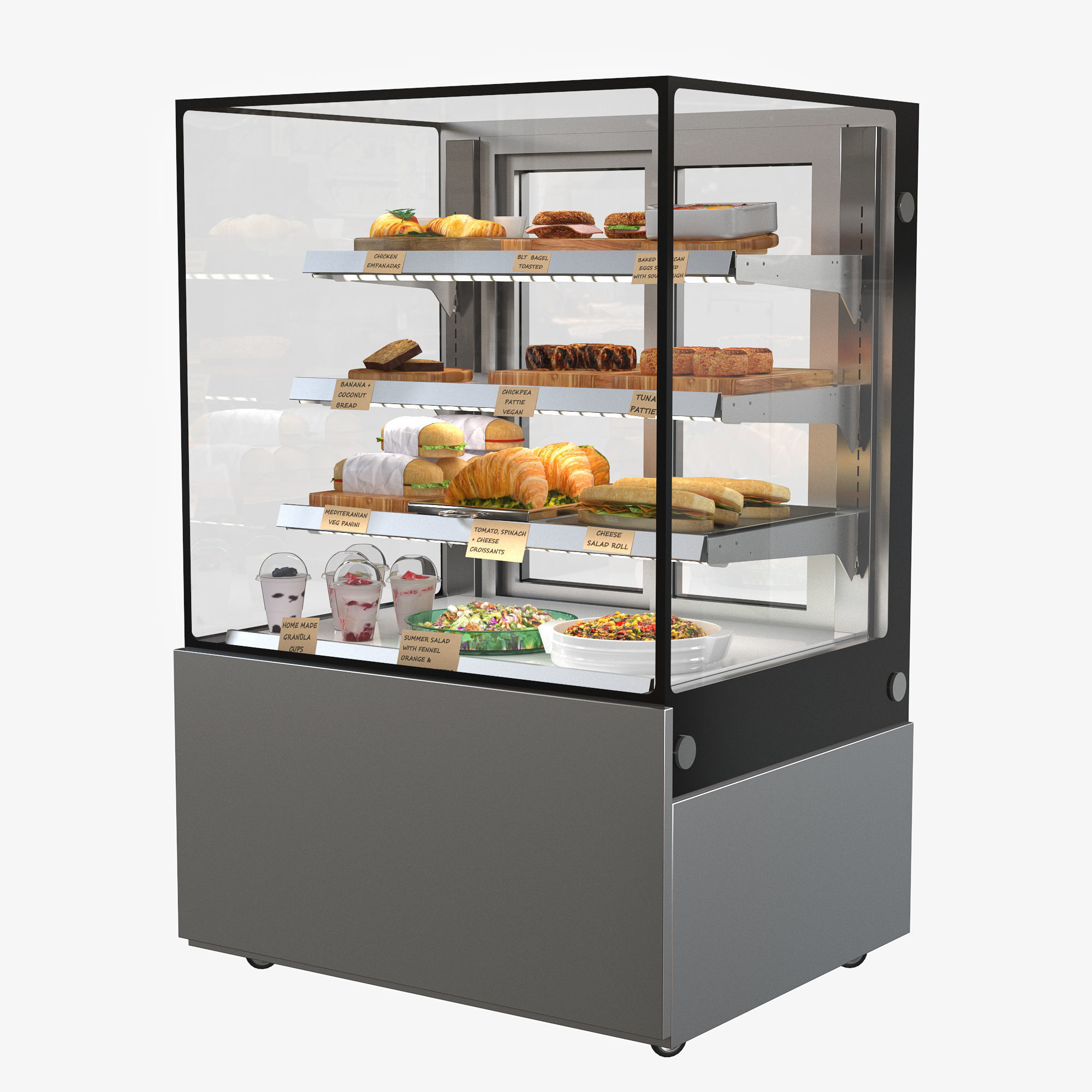 Ambient Food Display 900mm 3D model_2
