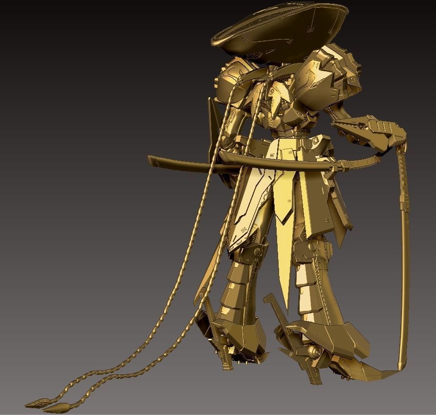KNIGHT of GOLD Upgraded version 3D print model_4