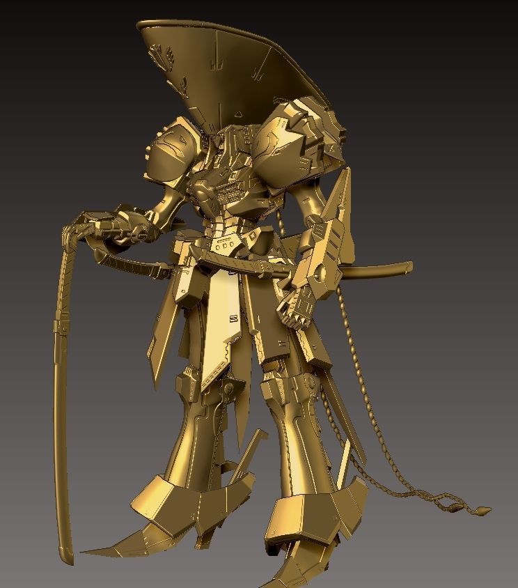 KNIGHT of GOLD Upgraded version 3D print model_2