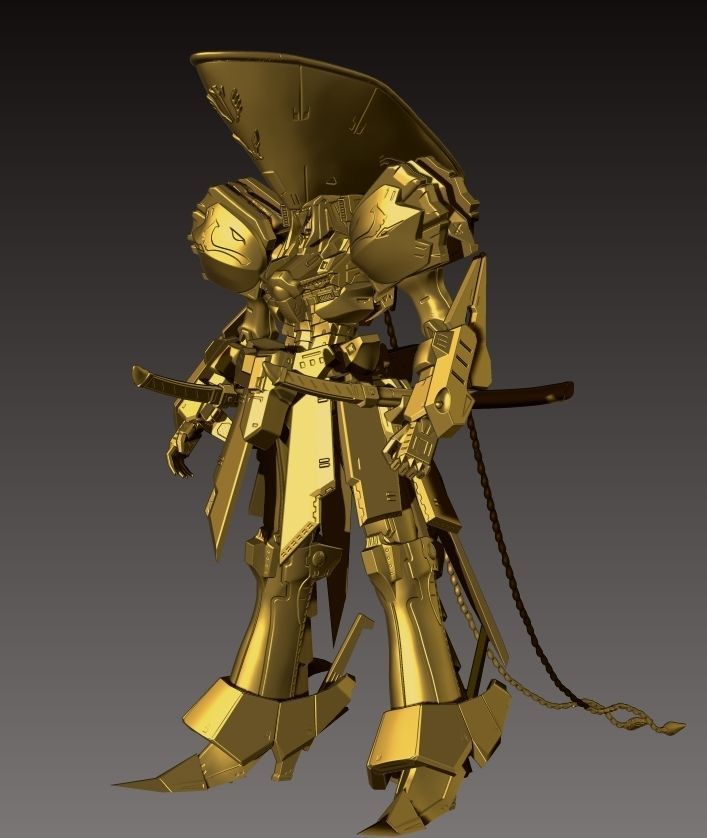 KNIGHT of GOLD Upgraded version 3D print model_6