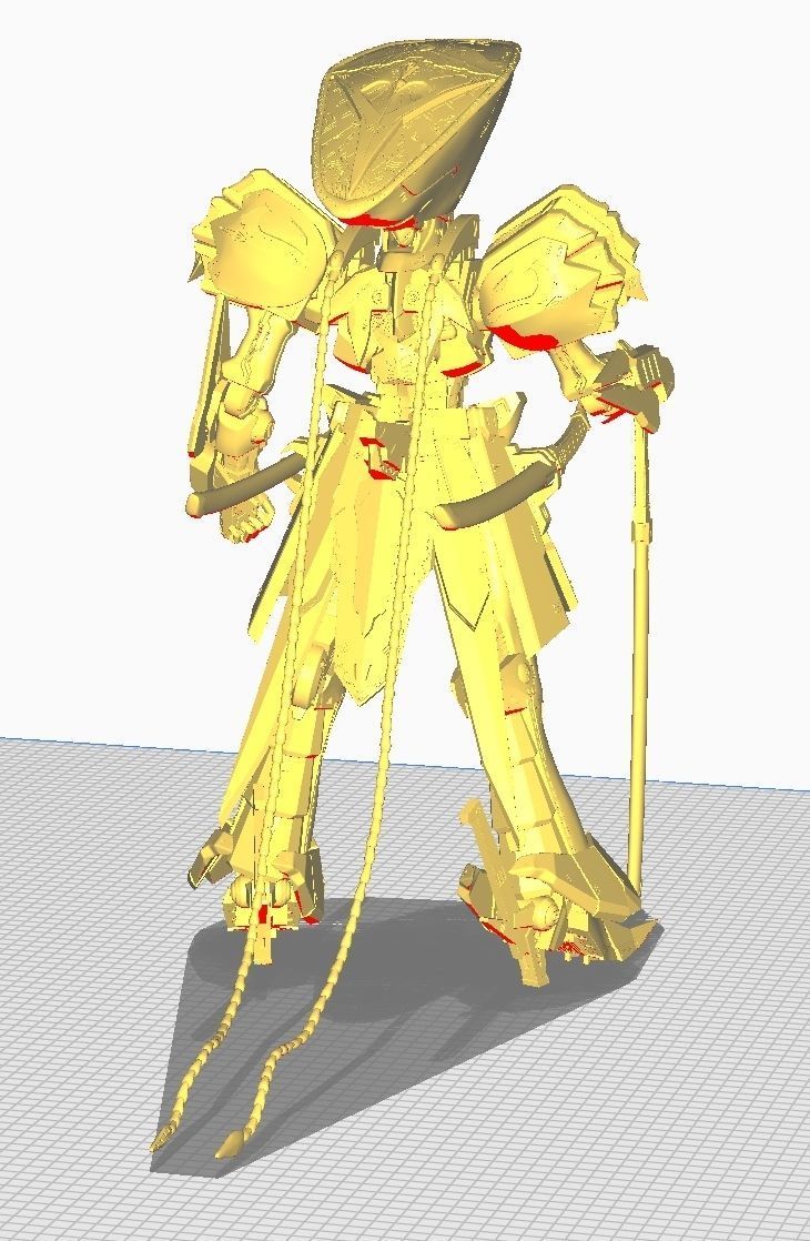 KNIGHT of GOLD Upgraded version 3D print model_13