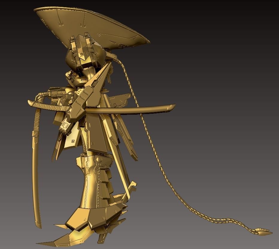 KNIGHT of GOLD Upgraded version 3D print model_3