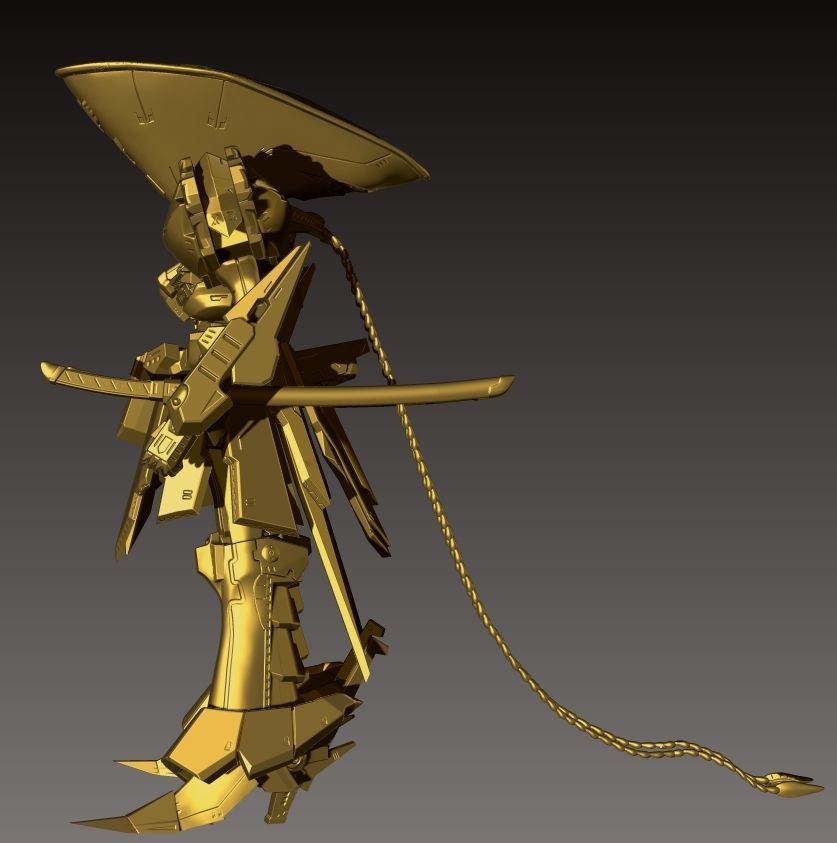 KNIGHT of GOLD Upgraded version 3D print model_7