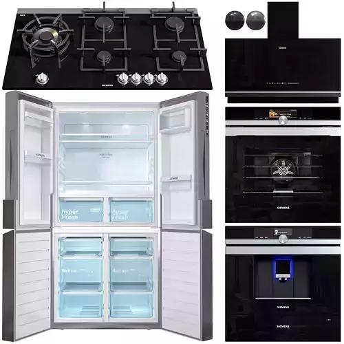 siemens kitchen set 3D model