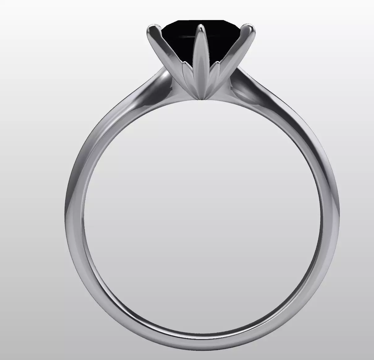 Ring flower 3D print model_0