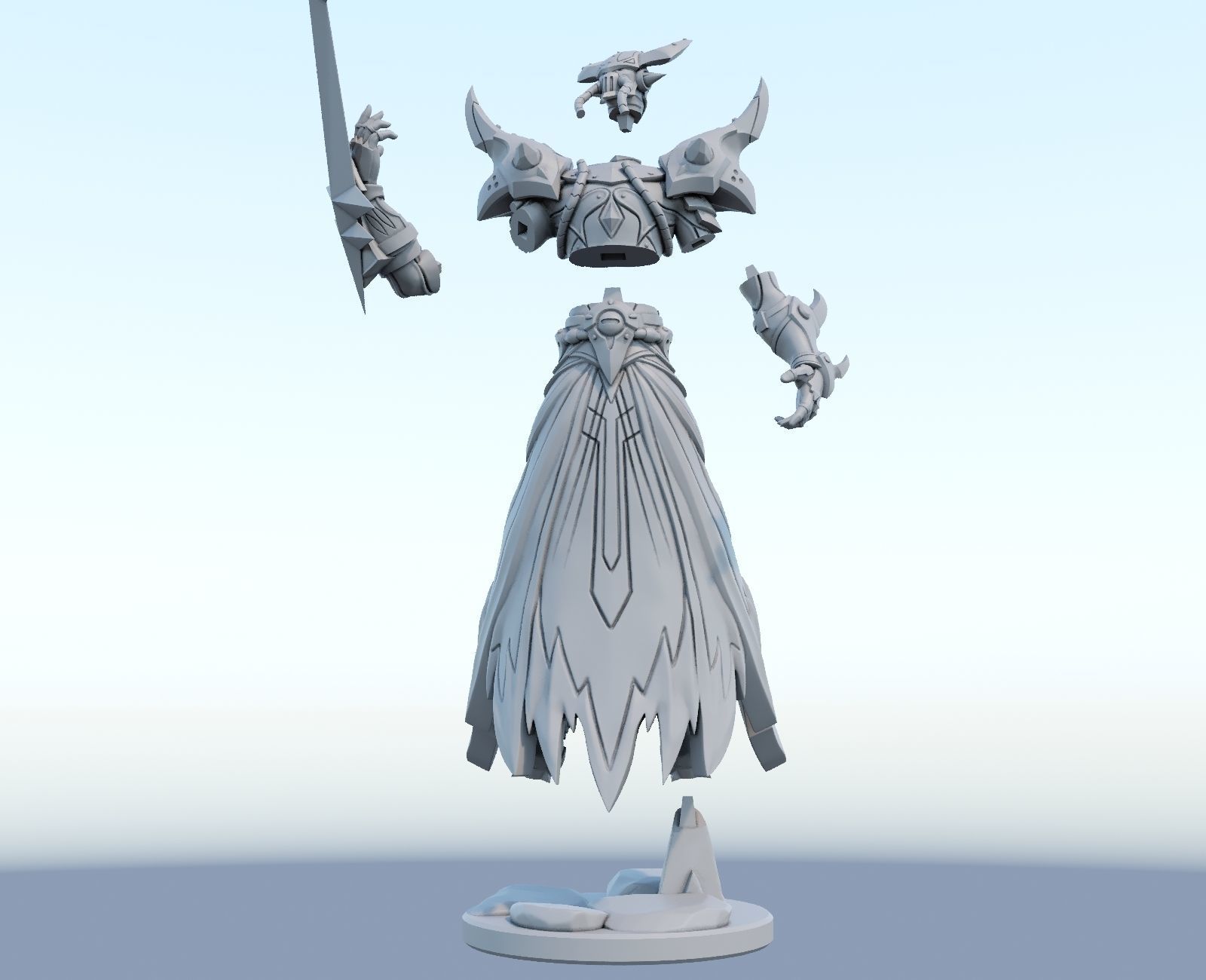 kassadin League of Legends 3D print model 3D print model_2