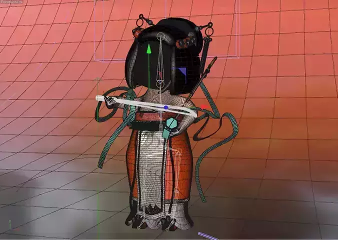 6 pictures of ladies in the Tang Dynasty of China