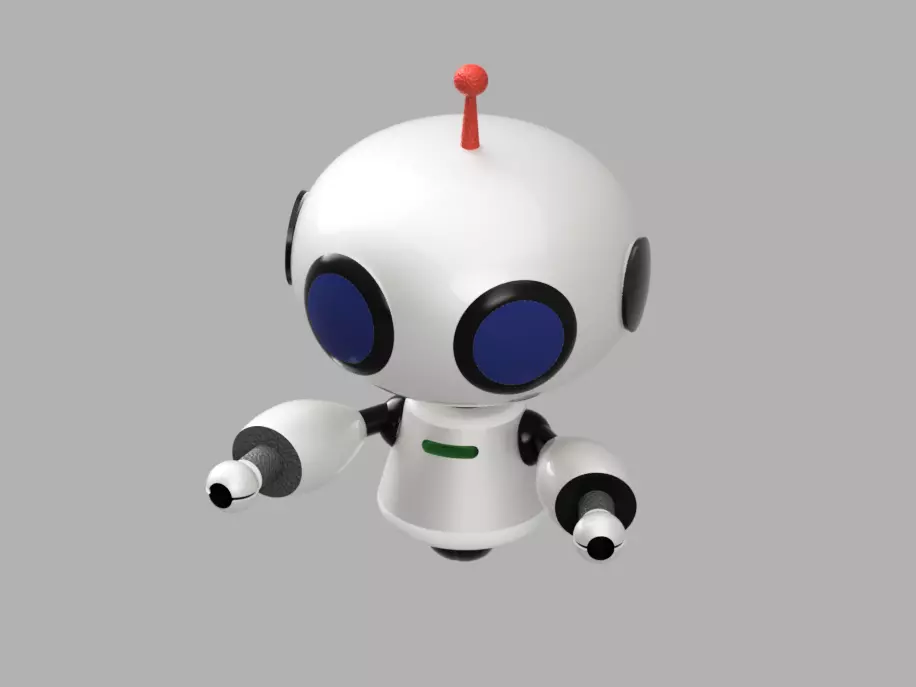 Toy Robot 3D model_0