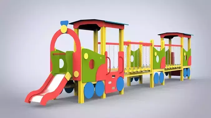 Playground for kids 3D model