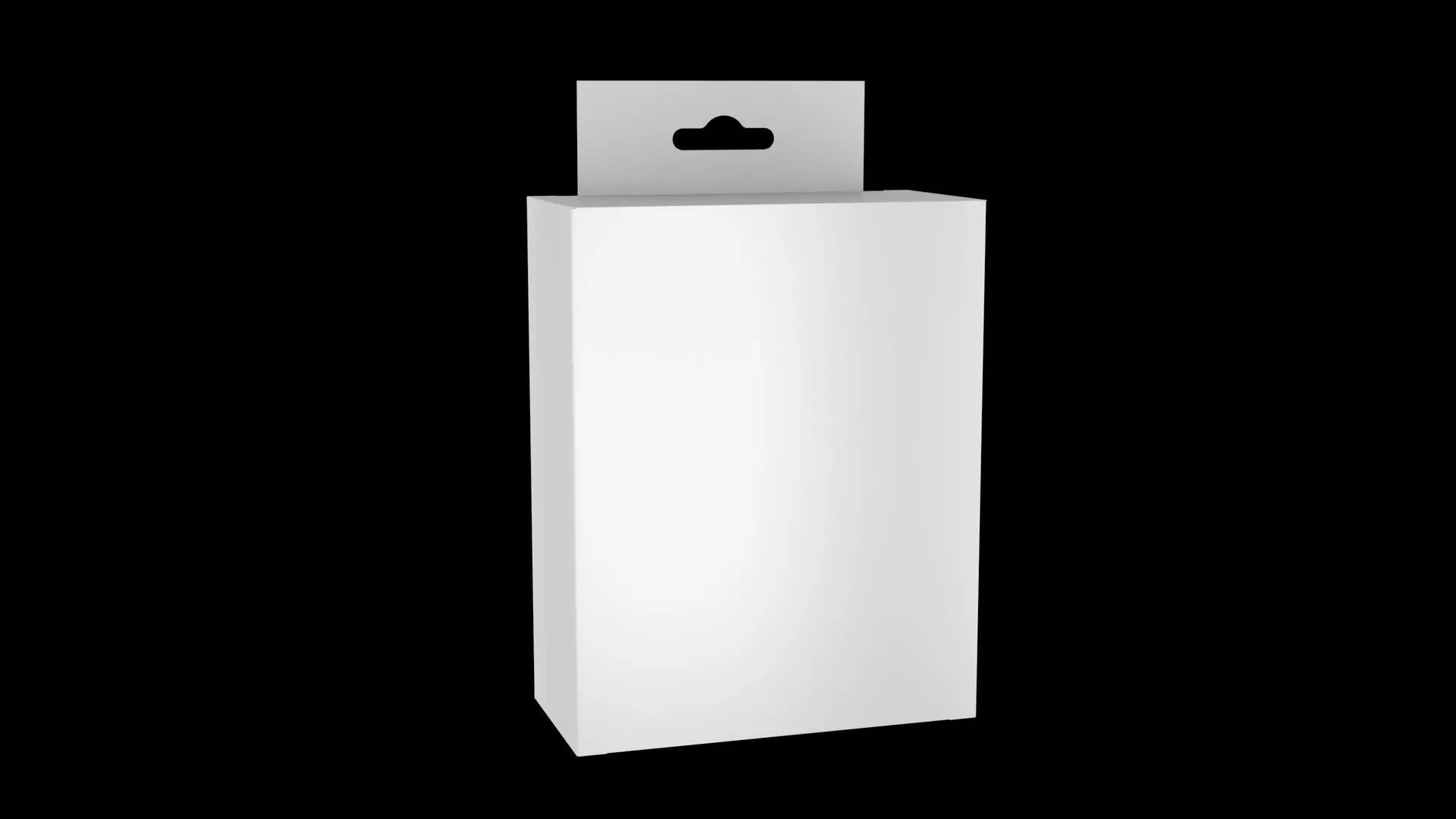 carton box Free low-poly 3D model