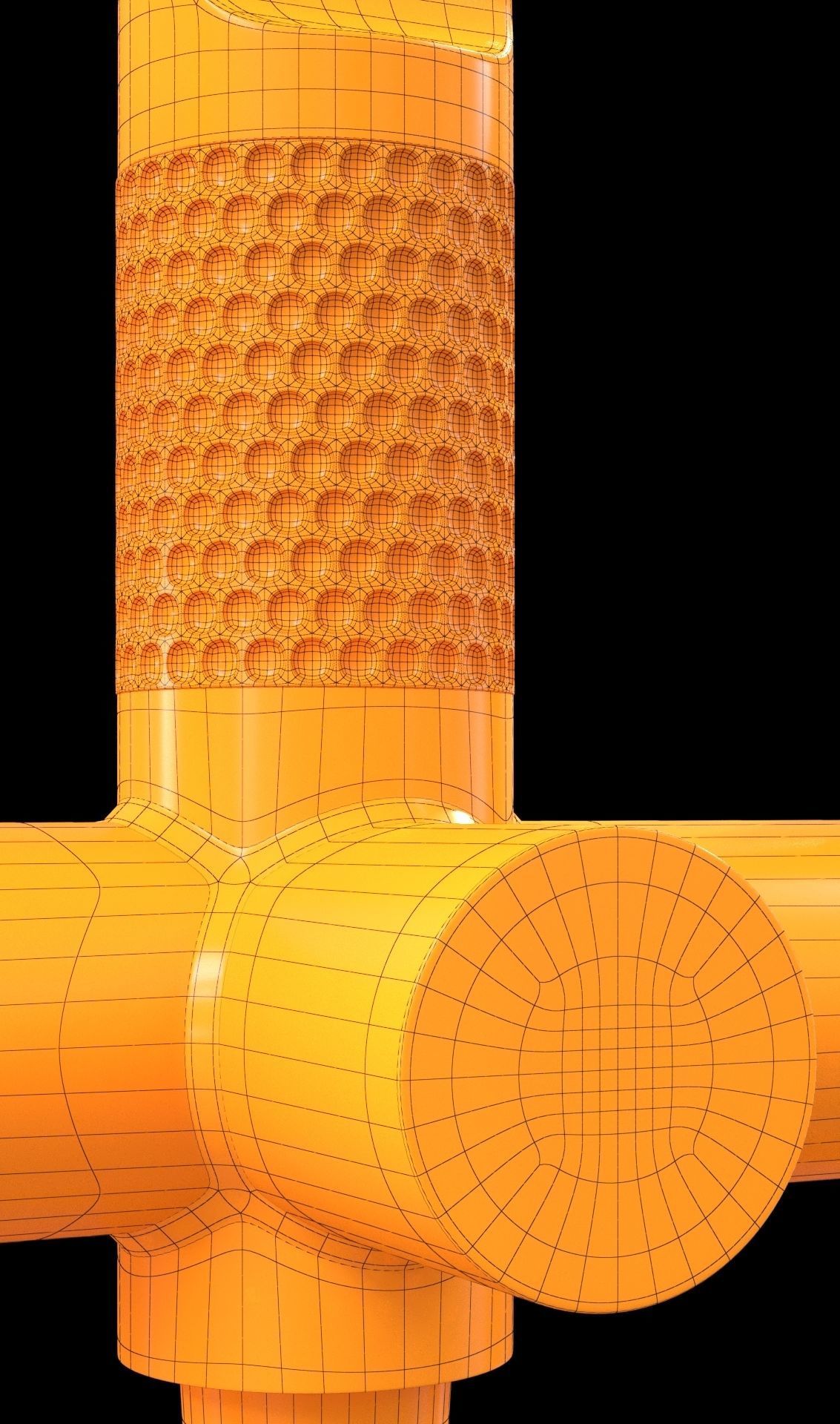 gessi inciso faucet set 3D model_6