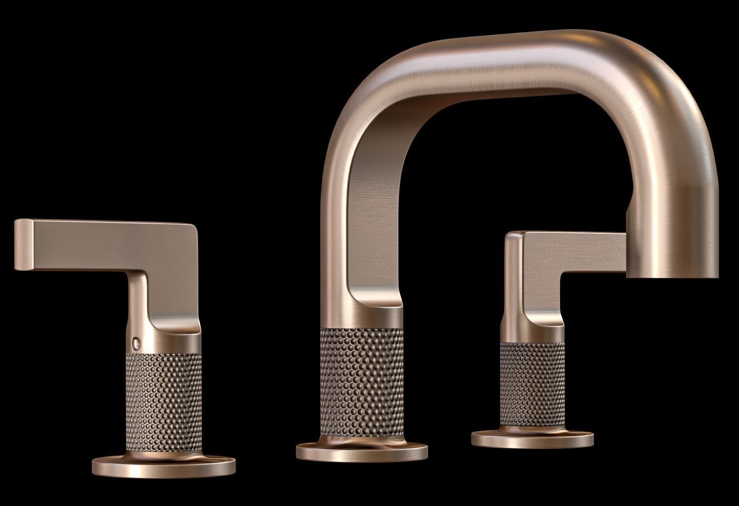gessi inciso faucet set 3D model_1