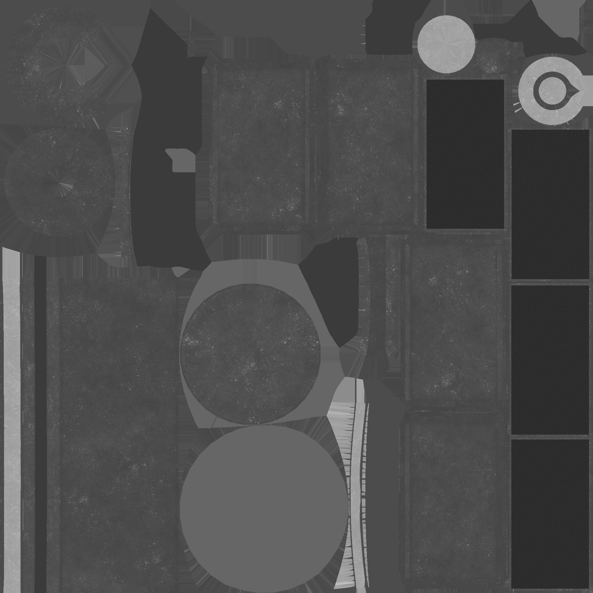 Satellite D04 Steel Red - SciFi Space Design Low-poly 3D model_23