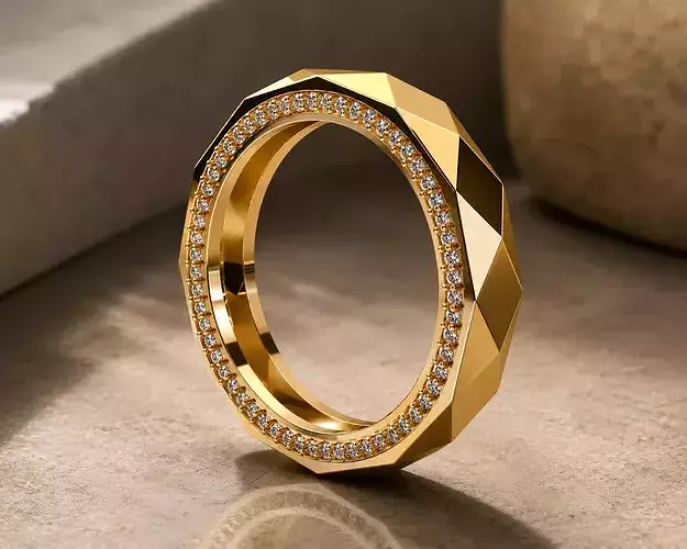 High jewelry men ring 