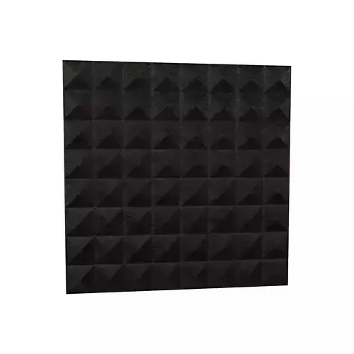 Triangle Grid Pattern Wall Panel V1 004 Low-poly 3D model