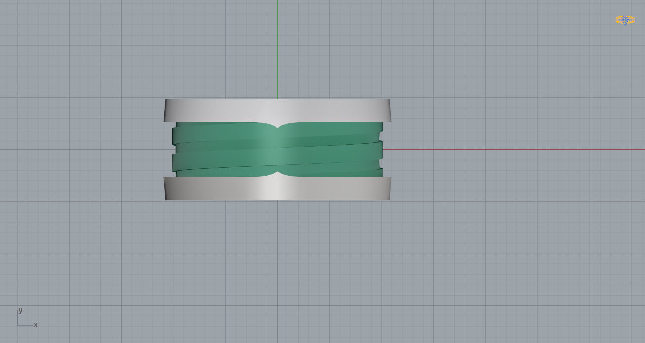 Bvlgari Ring 3D print model_6