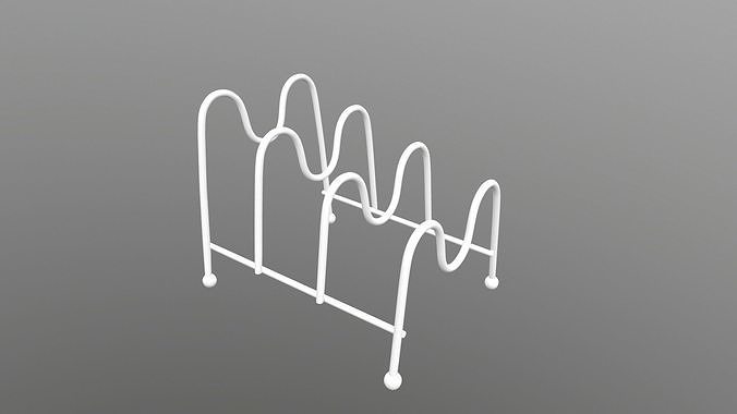 Commodity Shelf Storage Rack 3D model